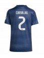 Real Madrid Daniel Carvajal #2 Vieraspaita Naisten 2025-26 Lyhythihainen